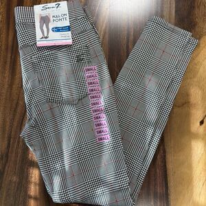 Seven7 Women’s High Rise Pull On Ponte Stretch Legging Sz Sm